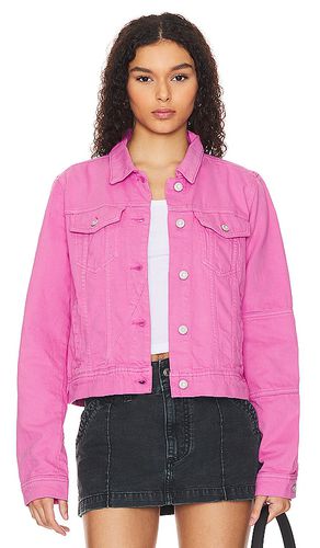 Chaqueta denim we the free rumors en color rosado talla S en - Pink. Talla S (también en XS) - Free People - Modalova