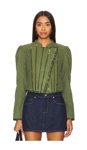 Bali Simone Jacket in Olive. - size L (also in M, S, XS) - Free People - Modalova