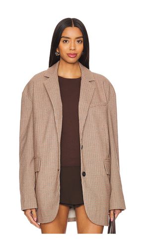 Reggie Blazer in Brown. - size L (also in M, S, XL, XS) - Free People - Modalova