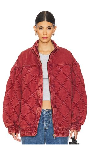 Chaqueta juno en color rojo talla L en - Red. Talla L (también en M, S) - Free People - Modalova