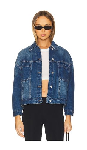 X We The Free Opal Swing Denim Jacket in Blue. - size L (also in M, S, XL, XS) - Free People - Modalova