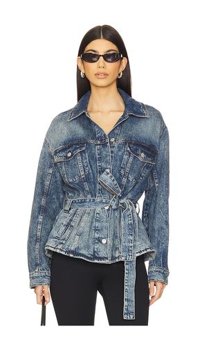 X REVOLVE Knotted Denim Jacket in . Size XS - Free People - Modalova