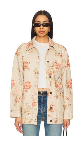 X We The Free Avery Denim Jacket in Cream. - size L (also in M, S, XL, XS) - Free People - Modalova