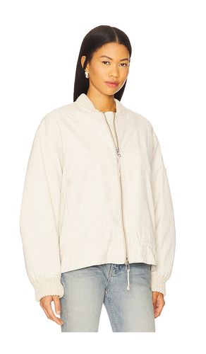 BOMBERJACKE IN WASHED-OPTIK JAX in . Größe M. Also in S - Free People - Modalova