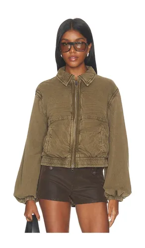 Birdie Washed Jacket in . Size L. Also in M, XS - Free People - Modalova