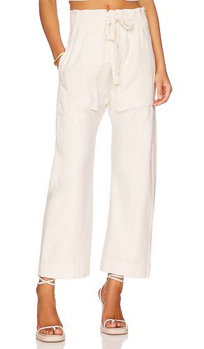 Pantalón sky rider en color ivory talla L en - Ivory. Talla L (también en M) - Free People - Modalova