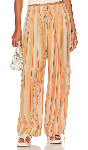Pantalón cargo palash en color naranja talla M en - Orange. Talla M (también en S) - Free People - Modalova