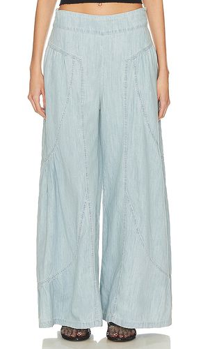 X We The Free Dawn On Me Wide Leg in Blue. - size L (also in S, XL, XS) - Free People - Modalova