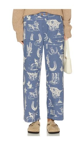 Seaside Pull On Pant in Blue. - size L (also in M, S, XL, XS) - Free People - Modalova