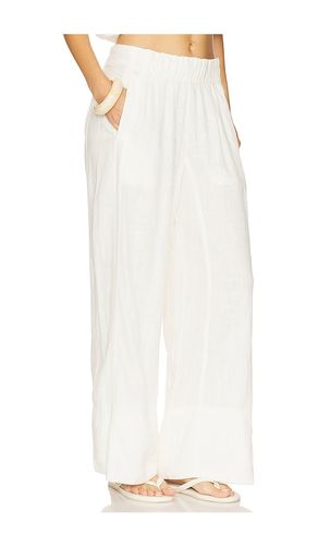 Days End Linen Pull On Pant in . Size L. Also in M, S - Free People - Modalova