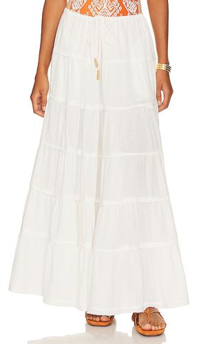 Simply Smitten Maxi Skirt in White. - size L (also in M) - Free People - Modalova