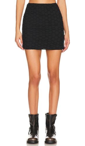 Minifalda ona convertible en color talla S en - Black. Talla S (también en XS) - Free People - Modalova