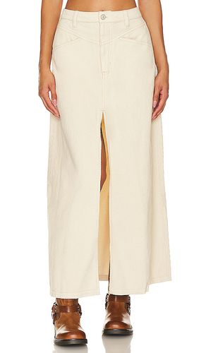 Come As You Are Cord Maxi Skirt in Cream. - size 10 (also in 12, 8) - Free People - Modalova