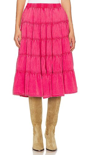 Full Swing Midi Skirt in Pink. - size M (also in XS) - Free People - Modalova