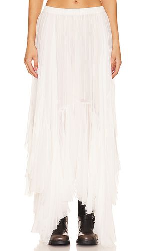 Falda maxi clover en color talla L en - White. Talla L (también en M) - Free People - Modalova