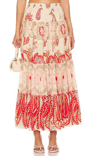 Falda maxi super thrills en color rojo talla L en - Red. Talla L (también en M, S, XL) - Free People - Modalova