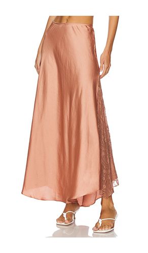 Falda lencera 1/2 intimately fp make you mine en color bronce talla L en - Tan. Talla L (también en M, S, XS) - Free People - Modalova