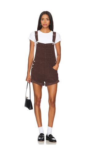 Ziggy Cord Shortall in Brown. - size L (also in M, S, XL, XS) - Free People - Modalova