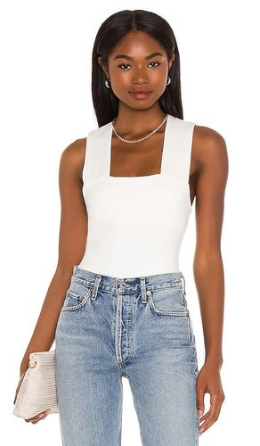 She's So Sleek Bodysuit in White. - size M (also in XL) - Free People - Modalova