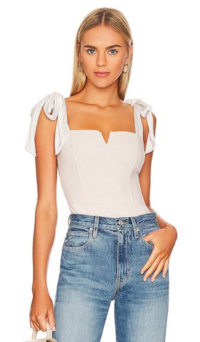 Lola Bodysuit in White. - size L (also in M, S, XL, XS) - Free People - Modalova