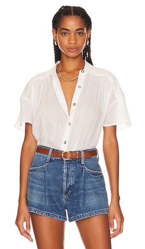 X We The Free Float Away Shirt in White. - size S (also in XS) - Free People - Modalova