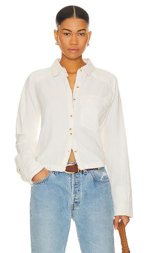 X We The Free Classic Oxford Top in Ivory. - size L (also in M, S, XL) - Free People - Modalova