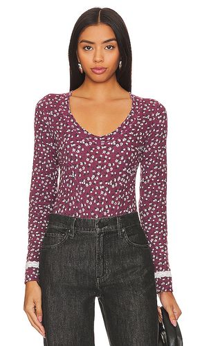 X Intimately FP Sugar Dreams Bodysuit In in Wine. - size XS (also in XL) - Free People - Modalova