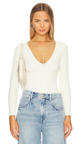 X Intimately FP Meg Seamless V-neck Bodysuit In in . - size L/XL (also in M/L) - Free People - Modalova