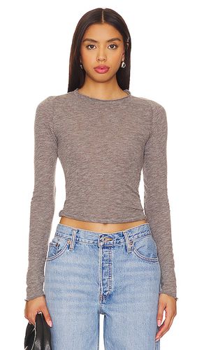 X We The Free Be My Baby Long Sleeve In in Grey. - size M (also in XL, XS) - Free People - Modalova