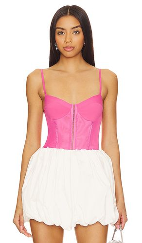 X Intimately FP Night Rhythm Corset Bodysuit In in Pink. - size S (also in XL, XS) - Free People - Modalova