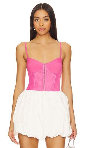 X Intimately FP Night Rhythm Corset Bodysuit In in Pink. - size XL (also in XS) - Free People - Modalova