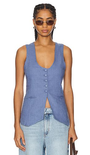 Millie Vest in Blue. - size M (also in S, XS) - Free People - Modalova