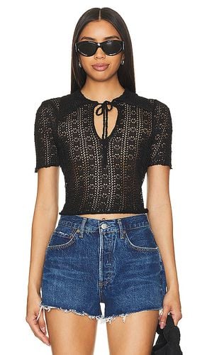 X REVOLVE Dallas Pullover Top in Black. - size S (also in XS) - Free People - Modalova