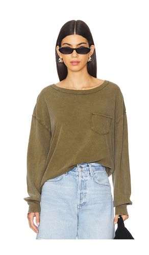 X We The Free Fade Into You Tee in Olive. - size L (also in M, S, XL, XS) - Free People - Modalova