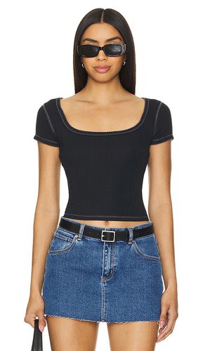 X Intimately FP End Game Pointelle Baby Tee In in . - size M (also in S, XL, XS) - Free People - Modalova