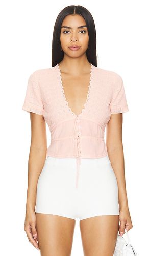 X REVOLVE Riviera Top in Rose. - size L (also in M, S, XL) - Free People - Modalova