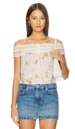 X REVOLVE Morning Call Bodysuit in Ivory. - size L (also in M, S, XL, XS) - Free People - Modalova