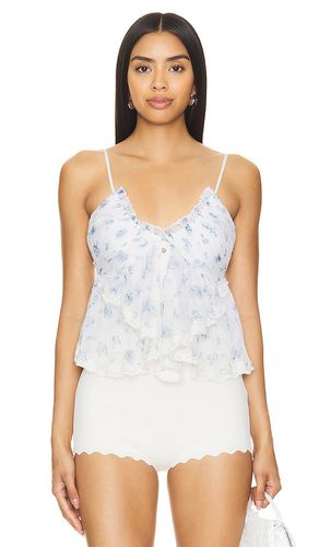 Fatale Printed Top In in Ivory. - size L (also in M, S, XS) - Free People - Modalova