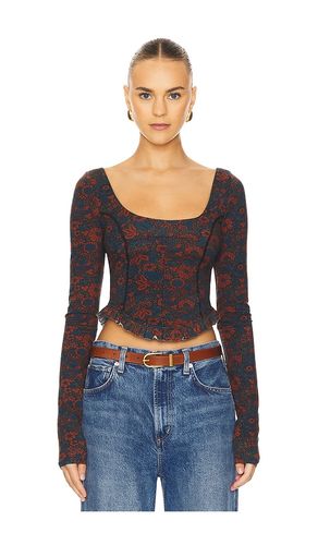 Melanie Long Sleeve Top in Multi. - size M (also in S, XL, XS) - Free People - Modalova