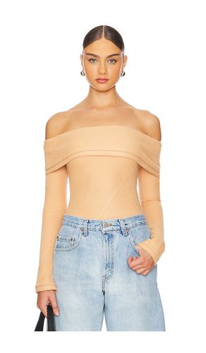 X Intimately FP Autumn Cozy Bodysuit In in Tan. - size L (also in M, S, XL, XS) - Free People - Modalova