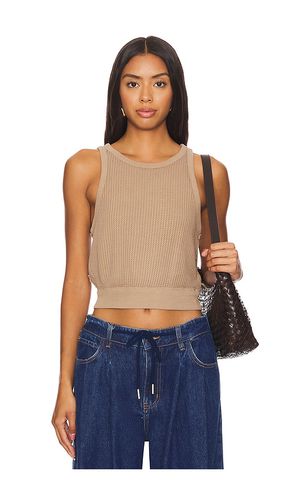 Vest Tank in Tan. - size L (also in M, S, XL, XS) - Free People - Modalova