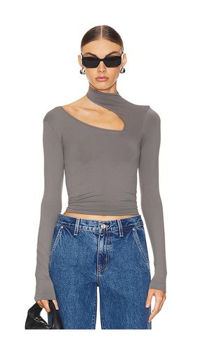 X Intimately FP Cut It Out Seamless Long Sleeve Top In in Grey. - size L/XL (also in M/L, XS/S) - Free People - Modalova