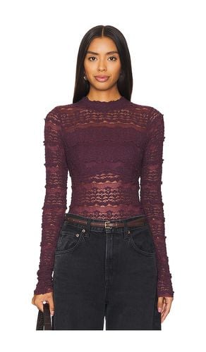 X Intimately FP Angelina Bodysuit in Wine. - size L (also in XL) - Free People - Modalova