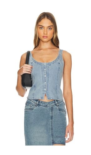 Kara Vest in Denim-Light. - size L (also in M, S, XL, XS) - Free People - Modalova