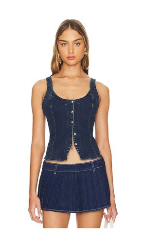 Kara Vest in Blue. - size L (also in M, S, XL, XS) - Free People - Modalova