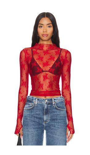 X Intimately FP Lady Lux Layering Top in Red. - size M (also in L, S, XS) - Free People - Modalova