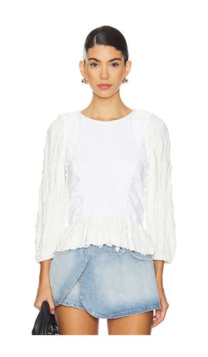 Oliva Top in White. - size L (also in M, S, XL, XS) - Free People - Modalova