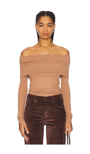 X REVOLVE Iris Layering Top in Tan. - size L (also in M, S, XS) - Free People - Modalova