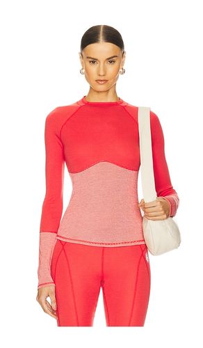 X FP Movement Moonlight Base Layer Long Sleeve Top in Coral. - size M (also in S, XS) - Free People - Modalova