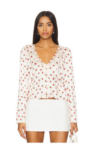 Field Of Roses Top in Ivory. - size L (also in M, S, XL, XS) - Free People - Modalova